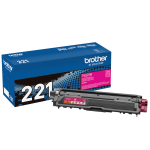 Brother TN-221 Magenta Toner Cartridge, TN-221M