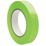 DSS Distributing Premium-Grade Masking Tape, 3in Core, 1in x 55 Yd., Light Green, Pack Of 6