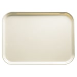 Cambro Camtray Rectangular Serving Trays, 14in x 18in, Cottage White, Pack Of 12 Trays