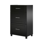 Ameriwood Home Callahan Base Cabinet, 39-1/4inH x 23-1/2inW x 15-7/16inD, Black