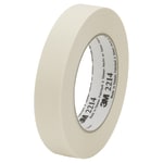 3M 2214 Masking Tape, 3in Core, 1.5in x 180ft, Natural, Case Of 12