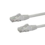 StarTech.com 50ft CAT6 Ethernet Cable - White Snagless Gigabit CAT 6 Wire