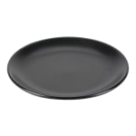 Foundry Round Coupe Plates, 10 3/8in, Black, Pack Of 12 Plates