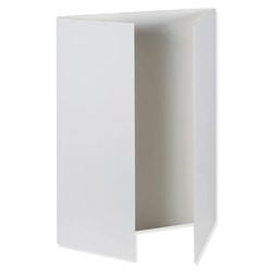 Office Depot Brand Tri-Fold Project Board, 36in x 48in, White