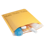 Sealed Air Self-Seal Bubble Mailers, 12 1/2in x 19in, Kraft, Pack Of 25