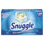 Snuggle Fabric Softener Dryer Sheets, Fresh Scent, Box Of 120 Sheets