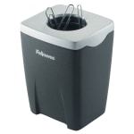 Fellowes Office Suites Paper Clip Cup, Black/Silver