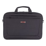 Swiss Mobility Cadence Slim Briefcase With 15.6in Laptop Pocket, Charcoal