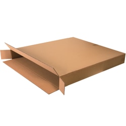 Partners Brand Side-Loading Boxes, 45inH x 5inW x 40inD, Kraft, Bundle Of 10