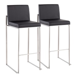 National Public Seating 18in - 24in Height Adjustable Swivel Stool, Blueberry Steel Seat, Grey Frame