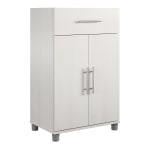 Ameriwood Home Camberly 2-Door/1-Drawer 24inW Base Cabinet, Ivory