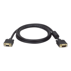 Tripp Lite 10ft VGA Coax Monitor Extension Cable with RGB High Resolution HD15 M/F 1080p 10ft - High Resolution cable with RGB coax (HD15 M/F) 10-ft.