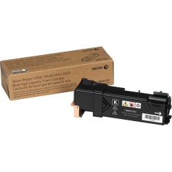 Xerox 6500 High-Yield Black Toner Cartridge, 106R01597