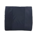 HealthSmart Lumbar Cushion, 14inH x 13inW x 3inD, Navy Blue