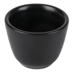 Foundry Ceramic Chinese Tea Cups, 4.5 Oz, Black, Pack Of 24 Cups