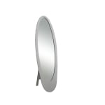 Monarch Specialties Santiago Oval Mirror, 59inH x 18-3/4inW x 18-1/2inD, Gray