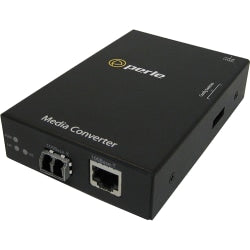 Perle S-100-M2LC2 - Fiber media converter - 100Mb LAN - 100Base-FX, 100Base-TX - RJ-45 / LC multi-mode - up to 1.2 miles - 1310 nm