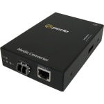 Perle S-100-M2LC2 Fast Ethernet Stand-Alone Media Converter - 1 x Network (RJ-45) - 1 x LC Ports - DuplexLC Port - 10/100Base-TX, 100Base-FX - 1.24 Mile - External, Rack-mountable, Wall Mountable, Rail-mountable