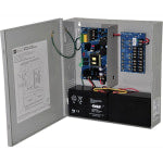 Altronix AL600ULPD8 Proprietary Power Supply - Wall Mount, Enclosure - 120 V AC Input - 12 V DC, 24 V DC Output - 8 +12V Rails