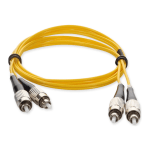 AddOn 5m FC OS1 Yellow Patch Cable - Patch cable - FC/UPC single-mode (M) to FC/UPC single-mode (M) - 5 m - fiber optic - duplex - 9 / 125 micron - OS1 - halogen-free - yellow