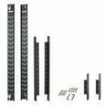 APC 600mm Wide Recessed Rail Kit - Black