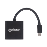 Manhattan Mini DisplayPort 1.2a to HDMI Adapter Cable, 4K@60Hz, Active, 19.5cm, Male to Female, Black, Three Year Warranty, Polybag - Adapter - Mini DisplayPort male to HDMI female - shielded - black - molded, 4K support