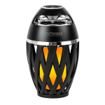 Limitless Innovations TikiTunes Wireless Bluetooth Speaker With LED Effect, Black