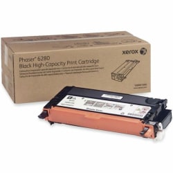 Xerox 6280 High-Yield Black Toner Cartridge, 106R01395