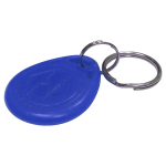 uAttend RFR25 RFID Fobs, 4.3in x 4.6in x 2.3in, Blue, Pack Of 25