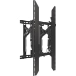 Chief ConnexSys Portrait Video Wall Mount - For Displays 40-80in - Black - Height Adjustable - 1 Display(s) Supported - 40in to 80in Screen Support - 150 lb Load Capacity