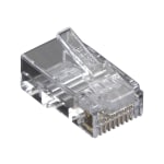 Black Box CAT6 Modular Plug - Network connector - RJ-45 (M) - unshielded - CAT 6 (pack of 50)