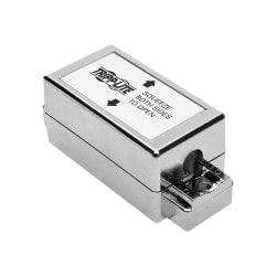 Tripp Lite Cat6 Cat5e 110 Style Punch Down Coupler Shielded Junction Box - Cable junction box - CAT 6 - STP - silver - TAA Compliant