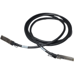 HPE Network Cable - 9.84 ft Network Cable for Network Device - First End: 1 x QSFP+ Network - Male - Second End: 1 x QSFP+ Network - Male - Black