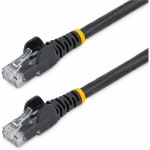 StarTech.com 6 ft. CAT6 Cable - 10 Pack - BlackCAT6 Patch Cable - Snagless RJ45 Connectors - Category 6 Cable - 24 AWG (N6PATCH6BK10PK) - CAT6 cable pack meets all Category 6 patch cable specifications