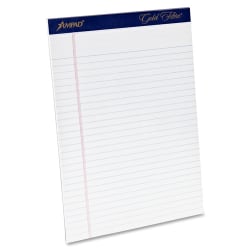 Office Depot Brand Steno Book, 6in x 9in, Gregg Ruled, 70 Sheets, Greentint