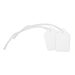 Office Depot Brand Merchandise Tags, Size 5, 1.09in x 1.75in, White, Pack Of 500