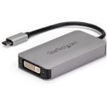 StarTech.com USB-C to DVI Adapter - Dual-Link Connectivity - Digital Only - Active Conversion - USB Type-C Dual-Link Video Converter - 2560x1600 - The USB-C to DVI adapter (digital only) supports dual-link resolutions up to 2560x1600