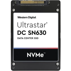 Western Digital Ultrastar DC SN630 WUS3BA119C7P3E3 1.92 TB Solid State Drive - 2.5in Internal - U.2 (SFF-8639) NVMe (PCI Express 3.0 x4) - Mixed Use - 0.8 DWPD - 2750 MB/s Maximum Read Transfer Rate - 256-bit Encryption Standard - 5 Year Warranty