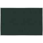 Ghent Vinyl Bulletin Board, 48inH x 96inW, Aluminum Frame, Ebony