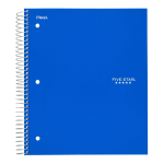 Five Star Wirebound Notebook Plus Study App, 1 Subject, College Ruled, 8 1/2in x 11in, Pacific Blue