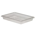 Cambro Camwear 3inD Food Storage Boxes, 18in x 26in, Clear, Set Of 6 Boxes