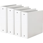 Avery Economy View Binder, Letter (8 1/2in x 11in), White, Pack Of 4