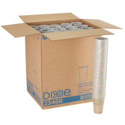 Dixie ecosmart 100% Recycled Fiber Hot Cups, 16 Oz, 50 Cups Per Sleeve, 20 Sleeves Per Case, Case Of 1,000 Cups