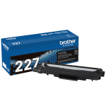 Brother TN-227 Black High Yield Toner Cartridge, TN-227BK