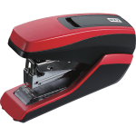 MAX HD-55FL Half-strip Stapler - 35 of 80g/m2 Paper Sheets Capacity - 100 Staple Capacity - Half Strip - 24/6mm, 26/6mm Staple Size - 1.34in Throat Depth - 1 Each - Red, Black