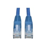 Eaton Tripp Lite Series Cat6 Gigabit Snagless Molded (UTP) Ethernet Cable (RJ45 M/M), PoE, Blue, 5 ft. (1.52 m) - Patch cable - RJ-45 (M) to RJ-45 (M) - 5 ft - unshielded - CAT 6 - booted, snagless, stranded - blue