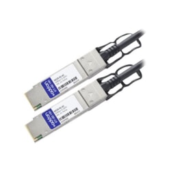 AddOn NetAPP X6558-R6 Compatible TAA Compliant 40GBase-CU QSFP+ to QSFP+ Direct Attach Cable (Passive Twinax, 2m) - 100% compatible and guaranteed to work