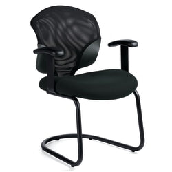 HON Solve Fabric Mid-Back Task Chair, Ink/Titanium