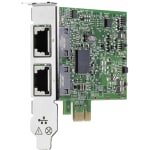 HPE Ethernet 1Gb 2-port 332T Adapter - PCI Express x1 - 2 Port(s) - 2 x Network (RJ-45) - Twisted Pair - Full-height, Low-profile - 10/100/1000Base-T