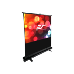 Elite ez-Cinema Plus F100XWV1 - Projection screen - 100in (100 in) - 4:3 - Matte White - black